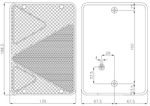 SVETILKA STOP DESNA OGLATA AJ.BA (188.5x135mm)