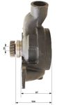 ČRPALKA VODE PERKINS mot. 1004-40T, 1004-60TW