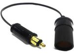 ADAPTER VŽIGALNIKA-VTIKAČA-VTIČNICE z kablom l=250mm -manjši vtikač-standardna vtičnica VŽIGALNIKA ADAPTER VŽIGALNIKA-VTIKAČA-VTIČNICE z kablom l=250mm -manjši vtikač-standardna vtičnica VŽIGALNIKA