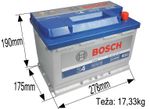 AKUMULATOR BOSCH 74Ah 680A +Desno SILVER S4 AKUMULATOR BOSCH 74Ah 680A +Desno SILVER S4