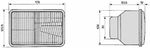 ŽAROMET SPREDNJI OGLAT 135x193 MF FIAT SERIJA F ŽAROMET SPREDNJI OGLAT 135x193 MF FIAT SERIJA F