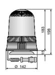SVETILKA ROTACIJSKA MAGNETNA XENON 12V AJ.BA SVETILKA ROTACIJSKA MAGNETNA XENON 12V AJ.BA