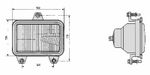 ŽAROMET SPREDNJI OGLAT 135x193 MF FIAT SERIJA F ŽAROMET SPREDNJI OGLAT 135x193 MF FIAT SERIJA F