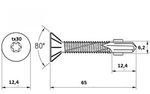 VIJAK PAT U6.3x60 SC6/39-12 ZN SFC SIP VIJAK PAT U6.3x60 SC6/39-12 ZN SFC SIP
