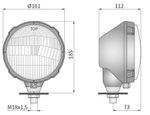 ŽAROMET SPREDNJI-LEVI OKROGEL PVC R2 fi=161x112 URSUS ŽAROMET SPREDNJI-LEVI OKROGEL PVC R2 fi=161x112 URSUS