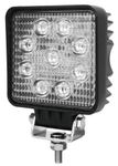 ŽAROMET LED mini 1800Lm 27W DELOVNI KVADRATEN 90x90mm 9-32V IP68 homologiran ECE R10 ŽAROMET LED mini 1800Lm 27W DELOVNI KVADRATEN 90x90mm 9-32V IP68 homologiran ECE R10