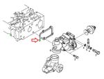 TESNILO OHIŠJA TERMOSTATA DEUTZ-FAHR AGROTRON K430 TESNILO OHIŠJA TERMOSTATA DEUTZ-FAHR AGROTRON K430