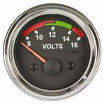 VOLTMETER 12V MF-MASSEY FERGUSON 230-240-243-250-253-263 LANDINI 5830-6030 VOLTMETER 12V MF-MASSEY FERGUSON 230-240-243-250-253-263 LANDINI 5830-6030