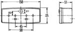SVETILKA STOP OGLATA LEVA 158x64 HELLA SVETILKA STOP OGLATA LEVA 158x64 HELLA