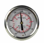 MANOMETER -1÷3bar (1/4˝x63) CREINA SIP