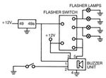 RELE S SIRENO 12V 5 kontaktov COBO RELE S SIRENO 12V 5 kontaktov COBO