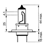 ŽARNICA H7 12V 55W PX26D ŽARNICA H7 12V 55W PX26D