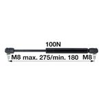 AMORTIZER KABINE POKROVA STREHA L=275 F=100N PP-PP STEYR SK2 kabina 80 CASE CS 78, CS 80, CS 86, CS 90, CS 94, CS 100, CS 110, CS 120, CS 130, CS 1 AMORTIZER KABINE POKROVA STREHA L=275 F=100N PP-PP STEYR SK2 kabina 80 CASE CS 78, CS 80, CS 86, CS 90, CS 94, CS 100, CS 110, CS 120, CS 130, CS 1