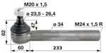 ZGLOB VEZNEGA DROGA notranji desni M24x1.5mm K23.5mm tip CARRARO STEYR CASE ZGLOB VEZNEGA DROGA notranji desni M24x1.5mm K23.5mm tip CARRARO STEYR CASE