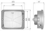 ŽAROMET SPREDNJI OGLAT brez pozicije H4 172x142x65 STEYR 8060-SK1-8060-SK1/2TURBO-8065AS-8070SK1-8070-SK2-8080-SK1 TURBO-8080-SK2 TURBO-8090-SK 1-809 ŽAROMET SPREDNJI OGLAT brez pozicije H4 172x142x65 STEYR 8060-SK1-8060-SK1/2TURBO-8065AS-8070SK1-8070-SK2-8080-SK1 TURBO-8080-SK2 TURBO-8090-SK 1-809