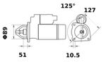 ZAGANJAČ MOTORJA ISKRA 24V 4KW z=11 AZJ3481 IS0030 TAM 130 ISKRA - LETRIKA - MAHLE ZAGANJAČ MOTORJA ISKRA 24V 4KW z=11 AZJ3481 IS0030 TAM 130 ISKRA - LETRIKA - MAHLE