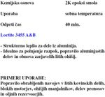 KOVINA LOCTITE 3455 TEKOČA ALUMINIJ KOVINA LOCTITE 3455 TEKOČA ALUMINIJ