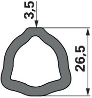 CEV KARDANA notranja trikotna 26.5x3.5   L=3m