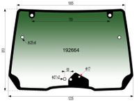 STEKLO KABINE SPREDNJE (se odpira) DEUTZ FAHR HURLIMANN LAMBORGHINI SAME STEKLO KABINE SPREDNJE (se odpira) DEUTZ FAHR HURLIMANN LAMBORGHINI SAME