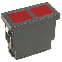 SVETILKA KONTROLNA dvojna 48x24mm RDEČA-RDEČA - COBO SVETILKA KONTROLNA dvojna 48x24mm RDEČA-RDEČA - COBO