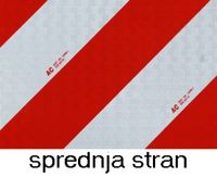 TABLA OPOZORILNA obojestranska (potiskana na obeh straneh) LEVA-DESNA 423x282mm tabla za označevanje širših vozil SIST EN 12899-1; DIN30710 TABLA OPOZORILNA obojestranska (potiskana na obeh straneh) LEVA-DESNA 423x282mm tabla za označevanje širših vozil SIST EN 12899-1; DIN30710