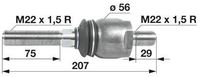 ZGLOB VOLANA AKSIALNI M22x1.5D/22x1.5D DEUTZ FAHR