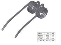 PRST VZMETNI AIR pick-up tines - Classic AIR 900 SIP
