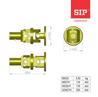 KARDAN PRIKLJUČKA WALTERSCHEID KPL SIP KARDAN PRIKLJUČKA WALTERSCHEID KPL SIP