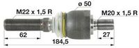 ZGLOB  VOLANA AKSIALNI M22x1.5mm / M20x1.5mm  FENDT JOHN DEERE