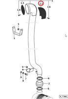 PLOČEVINA CEVI FILTRA ZRAKA DEUTZ PLOČEVINA CEVI FILTRA ZRAKA DEUTZ