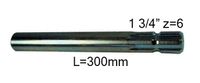GRED KARDANSKA 1 3/4" z=6 L=300mm