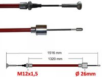 ŽICA ZAVORE L=1516mm PRIKOLICE AL-KO
AL-KO PROFI longlife zavorni kabel Dolžina bovdna 1320 mm Skupna dolžina 1516 mm Zvon O 26 mm nastavek. ŽICA ZAVORE L=1516mm PRIKOLICE AL-KO
AL-KO PROFI longlife zavorni kabel Dolžina bovdna 1320 mm Skupna dolžina 1516 mm Zvon O 26 mm nastavek.