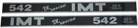 NALEPKA ČRNA SET NT "IMT DL specijal 542 NALEPKA ČRNA SET NT "IMT DL specijal 542