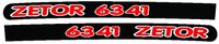 NALEPKA SET "ZETOR 6341"