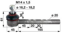 ZGLOB VOLANA fi=20 K16.2/18.2 STEYR 50-650-658-60-760-768-768