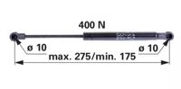 AMORTIZER KABINE L=275 F=400N FENDT AMORTIZER KABINE L=275 F=400N FENDT