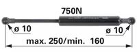 AMORTIZER KABINE VRAT L=250 F=750N DEUTZ-FAHR Agrotron 195, Agrotron 200, Agrotron L710, Agrotron L720, Agrotron M600, Agrotron 610, Agrotron 610 Prof AMORTIZER KABINE VRAT L=250 F=750N DEUTZ-FAHR Agrotron 195, Agrotron 200, Agrotron L710, Agrotron L720, Agrotron M600, Agrotron 610, Agrotron 610 Prof
