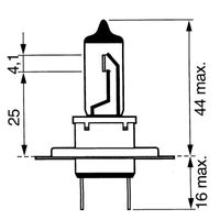 ŽARNICA H7 12V 55W PX26D ŽARNICA H7 12V 55W PX26D