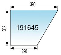 STEKLO KABINE VRATA SPODNJE STEKLO KABINE VRATA SPODNJE