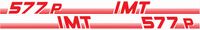 NALEPKA BELA SET IMT 577 P IMT NALEPKA BELA SET IMT 577 P IMT