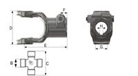 VILICA T5 ZUNANJA S PRITRDILNIM VIJAKOM IN PRIKLJUČKOM G=35mm VILICA T5 ZUNANJA S PRITRDILNIM VIJAKOM IN PRIKLJUČKOM G=35mm