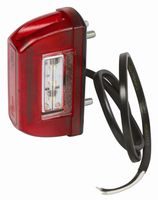 SVETILKA REGISTRSKE TABLICE DIODNA LED 12/24V RDEČA
53 mm med vijaki