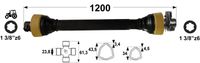 KARDAN T3 L=1000 mm S SKLOPKO STRIŽNO 1700 Nm KARDAN T3 L=1000 mm S SKLOPKO STRIŽNO 1700 Nm