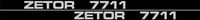 NALEPKA SET "ZETOR 7711" NALEPKA SET "ZETOR 7711"