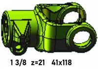 PRIKLJUČEK KARDANA ZUNANJI T8 1 3/8" z=21