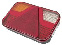 SVETILKA STOP LED leva 220x136x35mm FUNKCIJE: pozicija, smerokaz, stop, osvetlitev tablice, meglenka, vzvratna vožnja AJ.BA SVETILKA STOP LED leva 220x136x35mm FUNKCIJE: pozicija, smerokaz, stop, osvetlitev tablice, meglenka, vzvratna vožnja AJ.BA