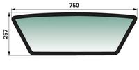 STEKLO KABINE ZADAJ spodaj MCCORMICK CX85L kabina: Original MF STEKLO KABINE ZADAJ spodaj MCCORMICK CX85L kabina: Original MF