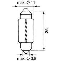 Žarnica C5W 12V 5W SV8 Žarnica C5W 12V 5W SV8