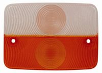 STEKLO SVETILKE POZICIJA-SMEROKAZ OGLATA dimenzije stekla cca: 115x80x25mm razmak-razdalja med vijaki 90mm DEUTZ-FAHR