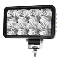 ŽAROMET LED 2500Lm DELOVNI PRAVOKOTEN nastavljiva smer montaže preko vijakov na hrbtni strani ohišja160x90  9-32V  40W